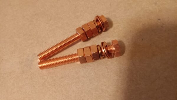 M6 copper terminal bolts